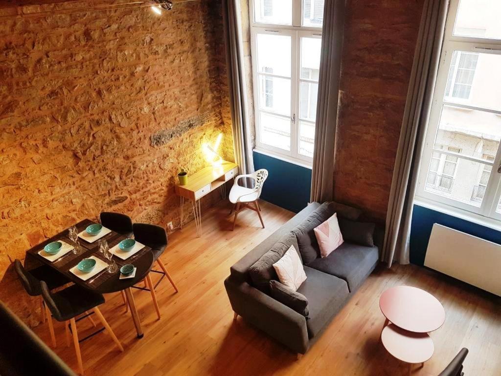 Charmant Appartement Style Canut Pentes Croix Rousse Лион Екстериор снимка