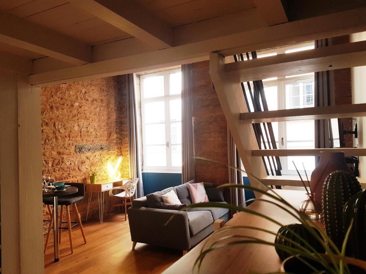 Charmant Appartement Style Canut Pentes Croix Rousse Лион Екстериор снимка